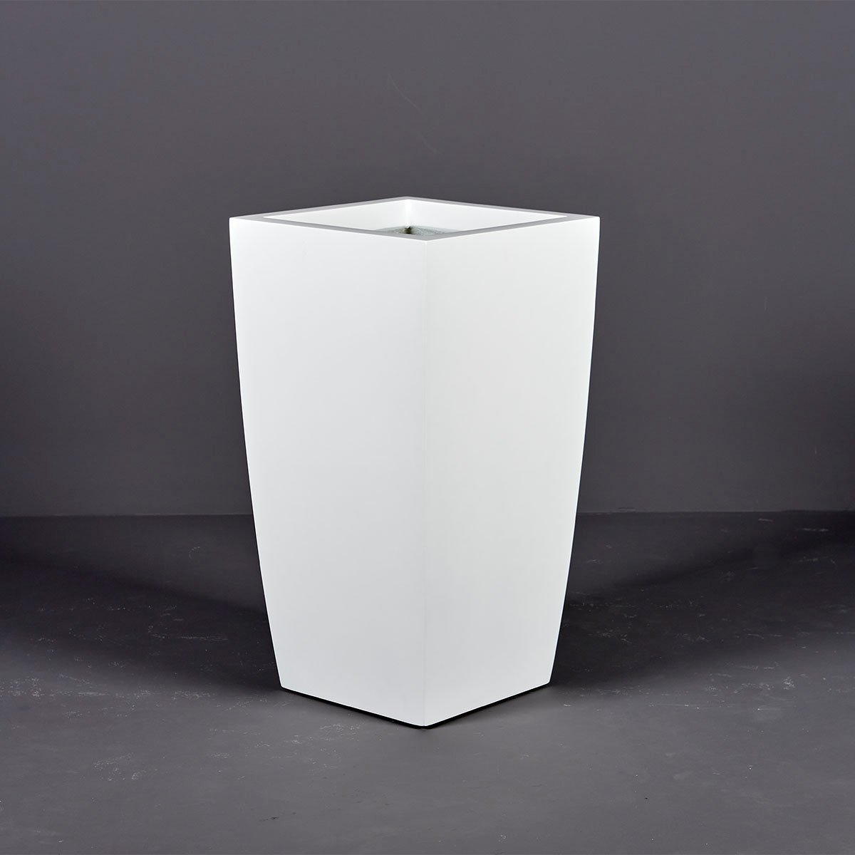 Toulan Modern Tall Tapered Square Planter Large/Extra-Large