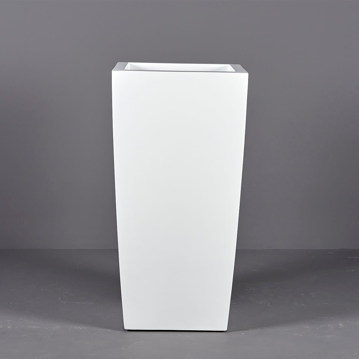 Toulan Modern Tall Tapered Square Planter Large/Extra-Large