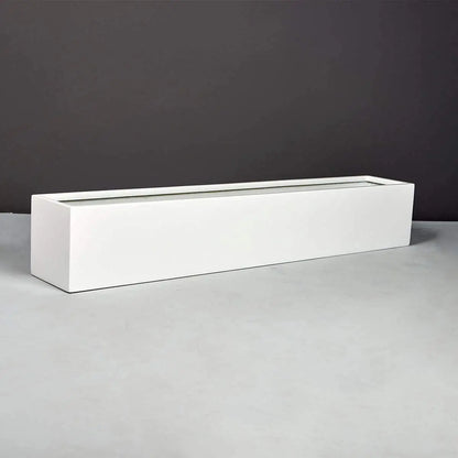 Wheeling Narrow Rectangular Planter