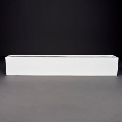 Wheeling Narrow Rectangular Planter
