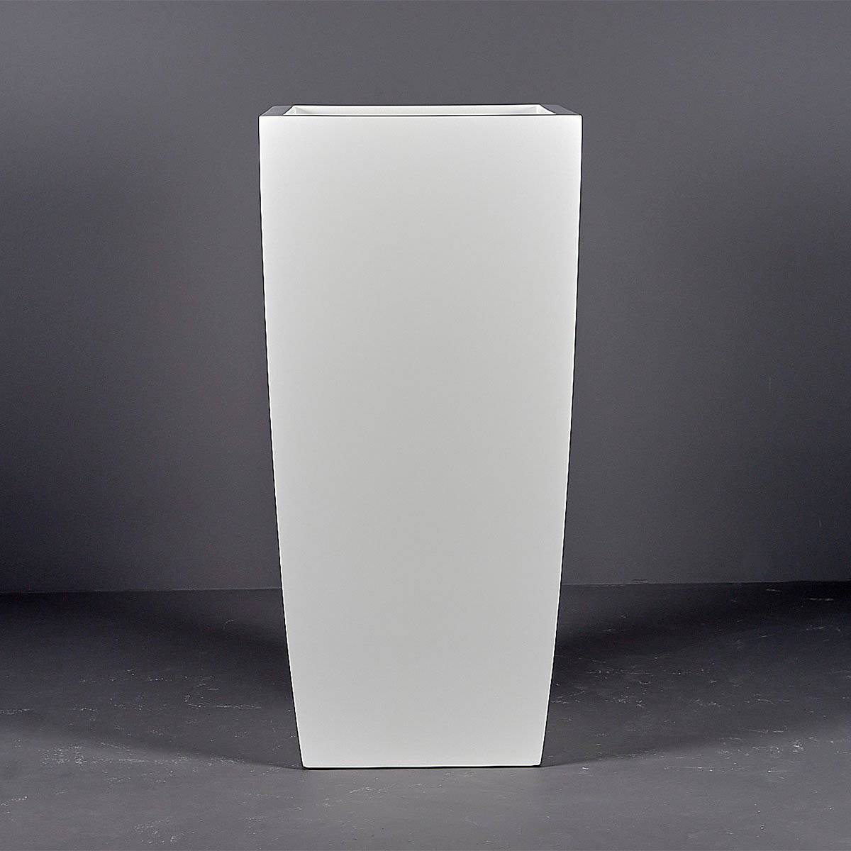 Toulan Modern Tall Tapered Square Planter Large/Extra-Large